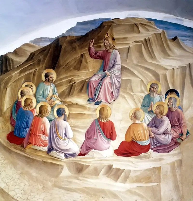 jesus bendiciones en el sermon de la montaña
