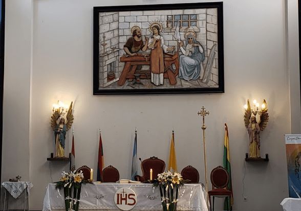 altar parroquia cristo obrero
